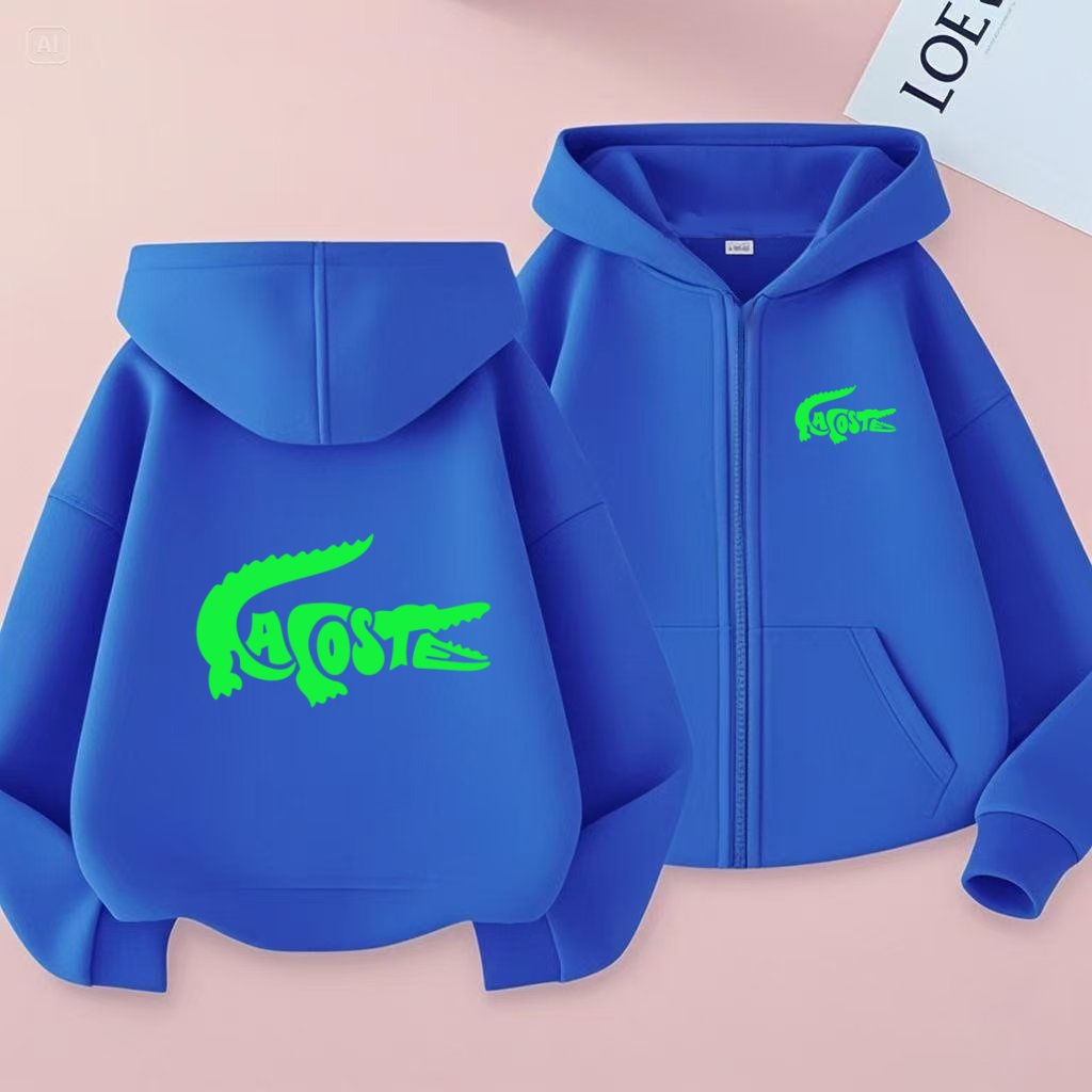 Running Gear For Kids - Kids Long Sleeves Cardigan Hoodie Zipper