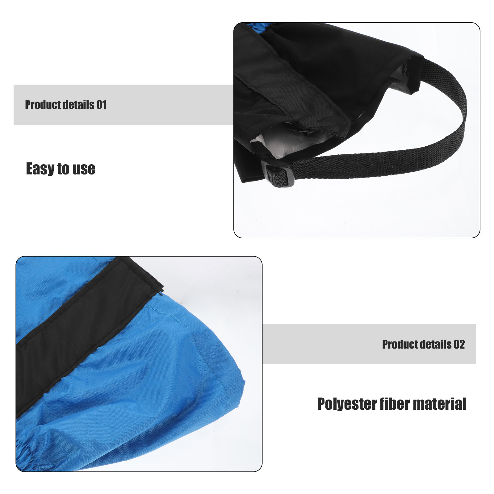 1Pair Sandproof Snow Gaiters S - огляд і ціна Running Gear Trail