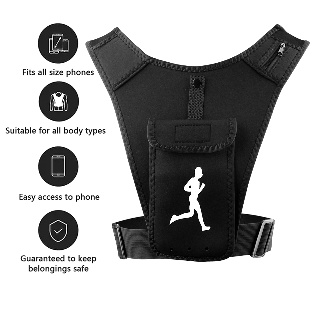 Adjustable Running Vest Phone  - огляд і ціна Running Gear Essential