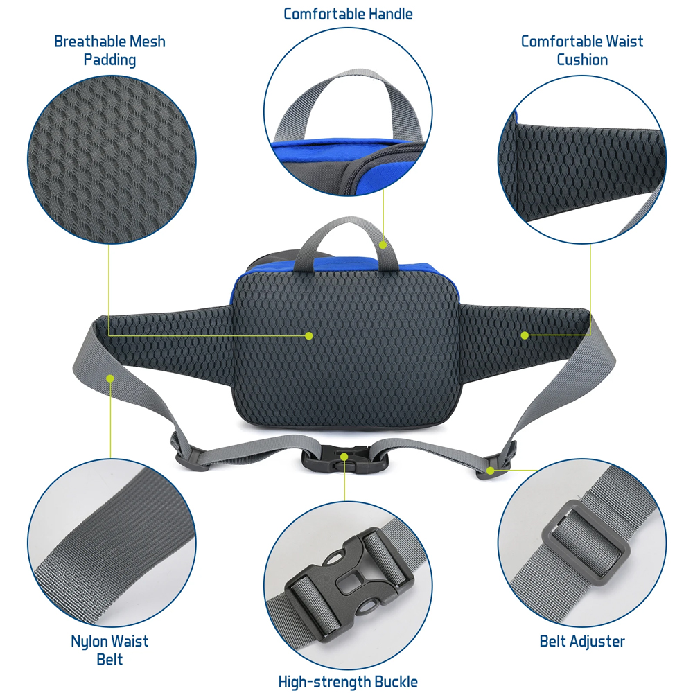 1PCSFanny Pack Waist Bag - Uni - огляд і ціна Running Gear Essential