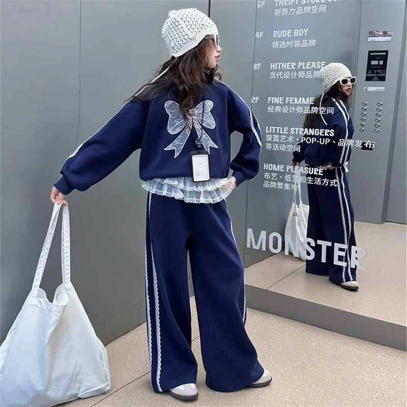 Autumn Girls Lace Sets Childre - огляд і ціна Running Gear For Kids