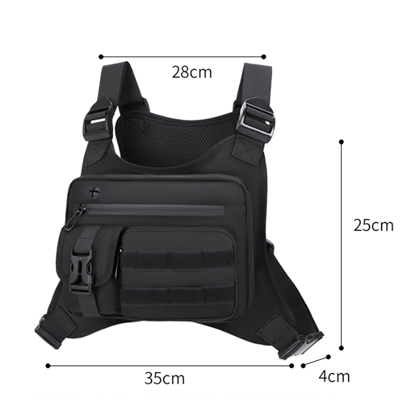 Tactical Chest Rig Bag Men Wat - огляд і ціна Running Gear Storage