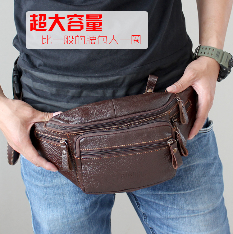 Genuine Cowhide Leather Waist  - огляд і ціна Running Belt Waist