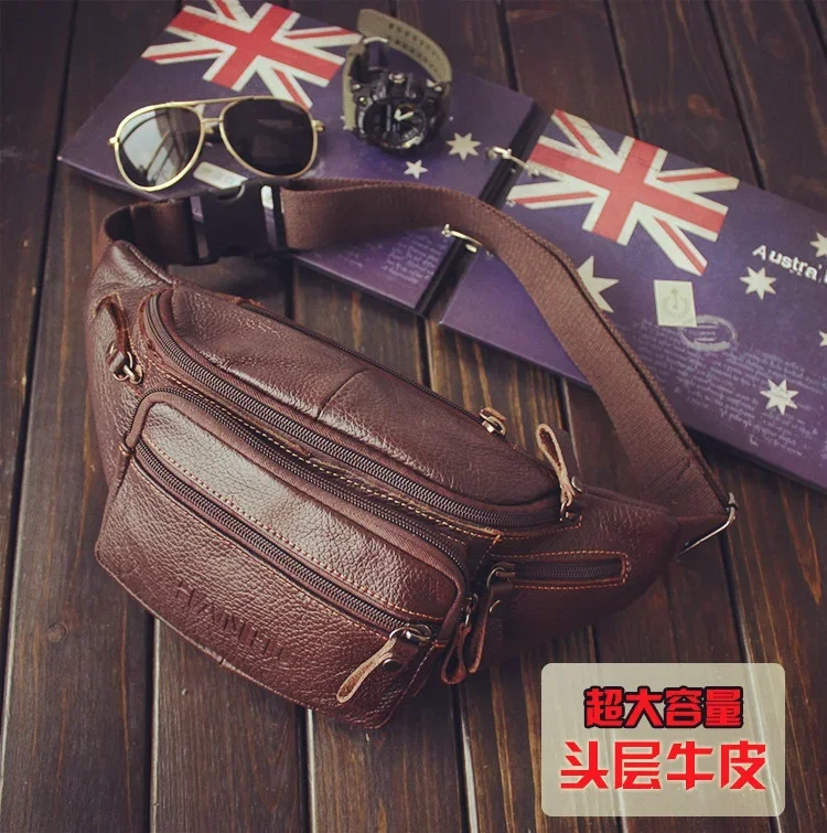 Genuine Cowhide Leather Waist  - огляд і ціна Running Belt Waist