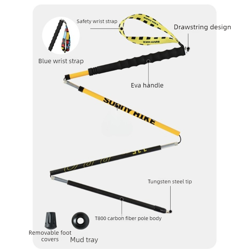 Ultra Light Carbon Walking Sti - огляд і ціна Running Gear Trail