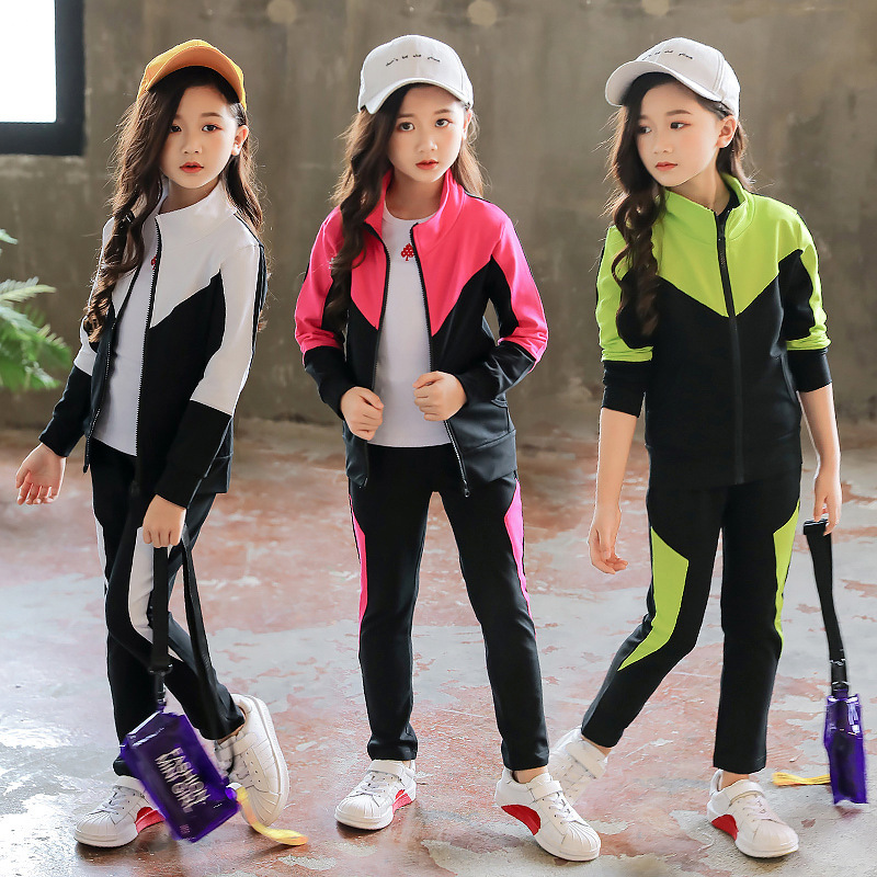 Spring Autumn Kids Clothes Gir - огляд і ціна Running Gear For Kids