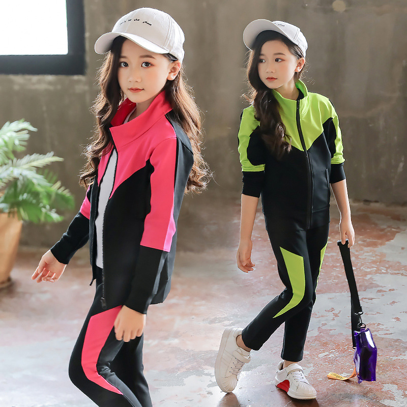 Spring Autumn Kids Clothes Gir - огляд і ціна Running Gear For Kids