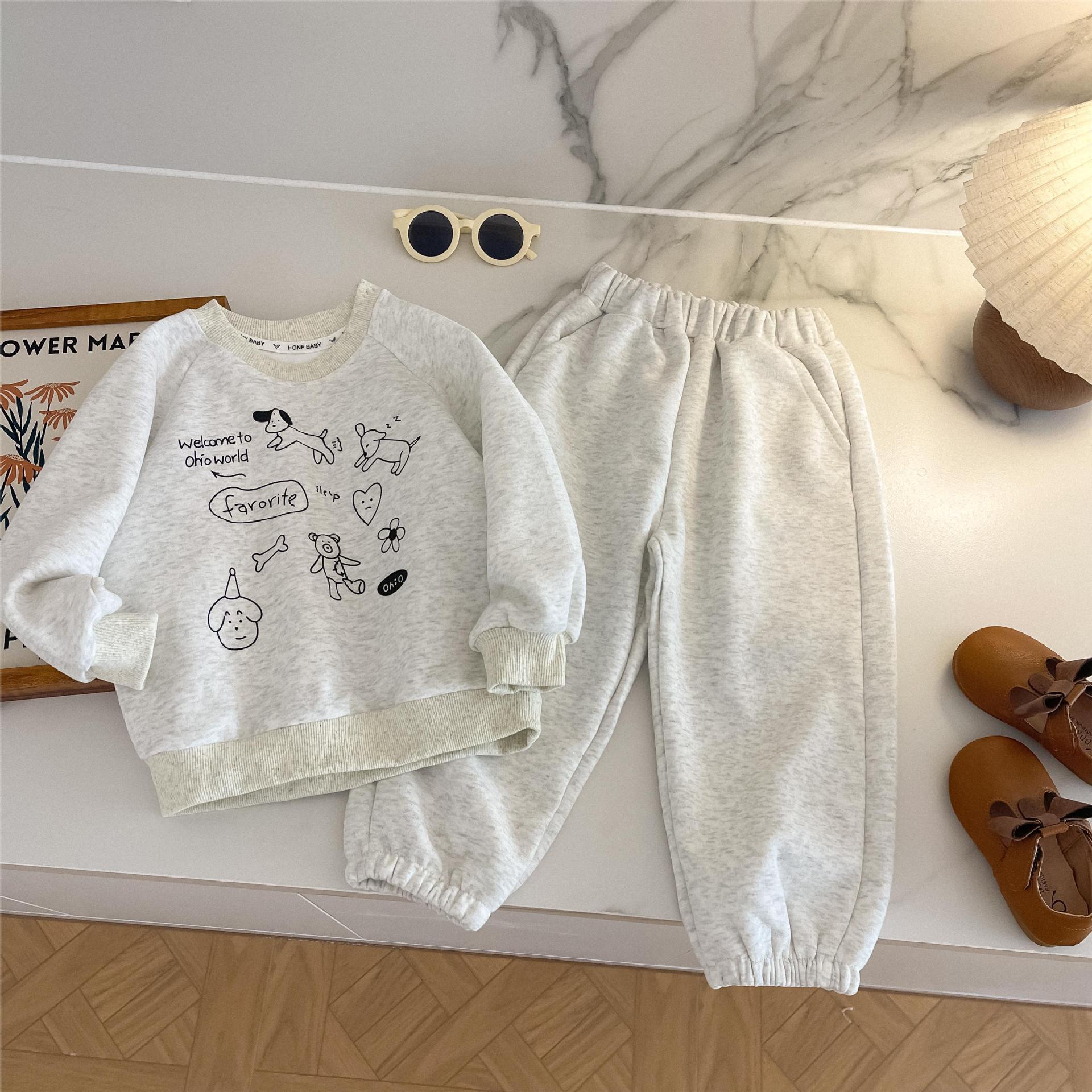 Boys Girls Casual Sets Autumn  - огляд і ціна Running Gear For Kids