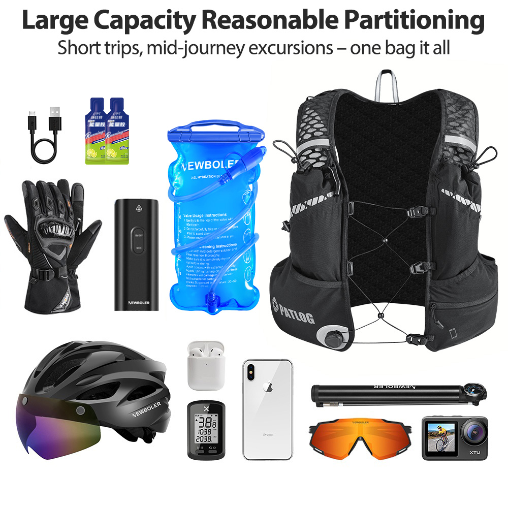 8L Breathable Hydration Vest P - огляд і ціна Running Gear Trail